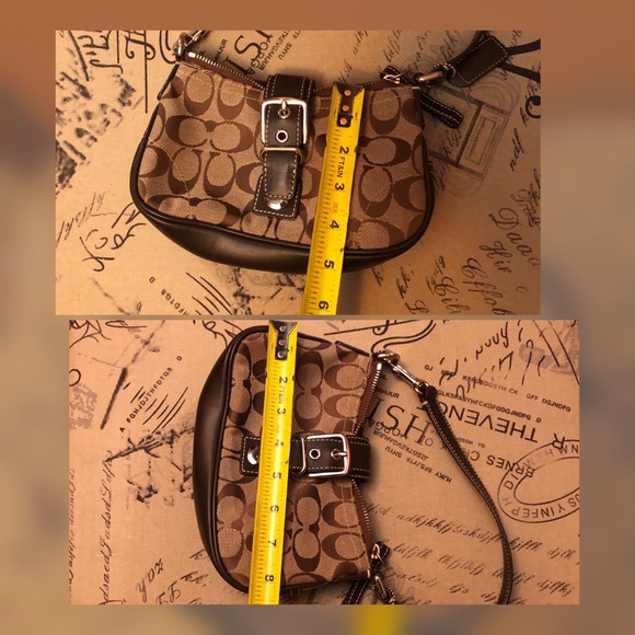 Authentic Coach no. G3U-6362 small shoulder bag - Picture 3 of 6